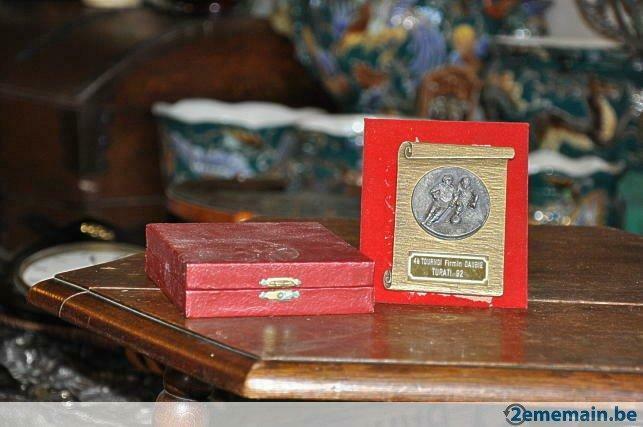 medaille mérite sportif football firmin daubie, Ophalen of Verzenden, Gebruikt