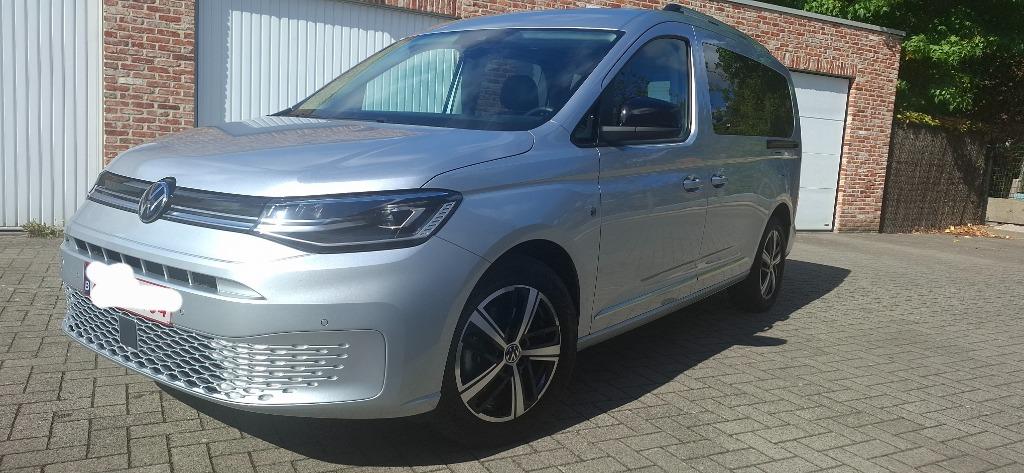 Vw caddy maxi style, Autos, Argent ou Gris, Euro 6, 7 places, Boîte manuelle