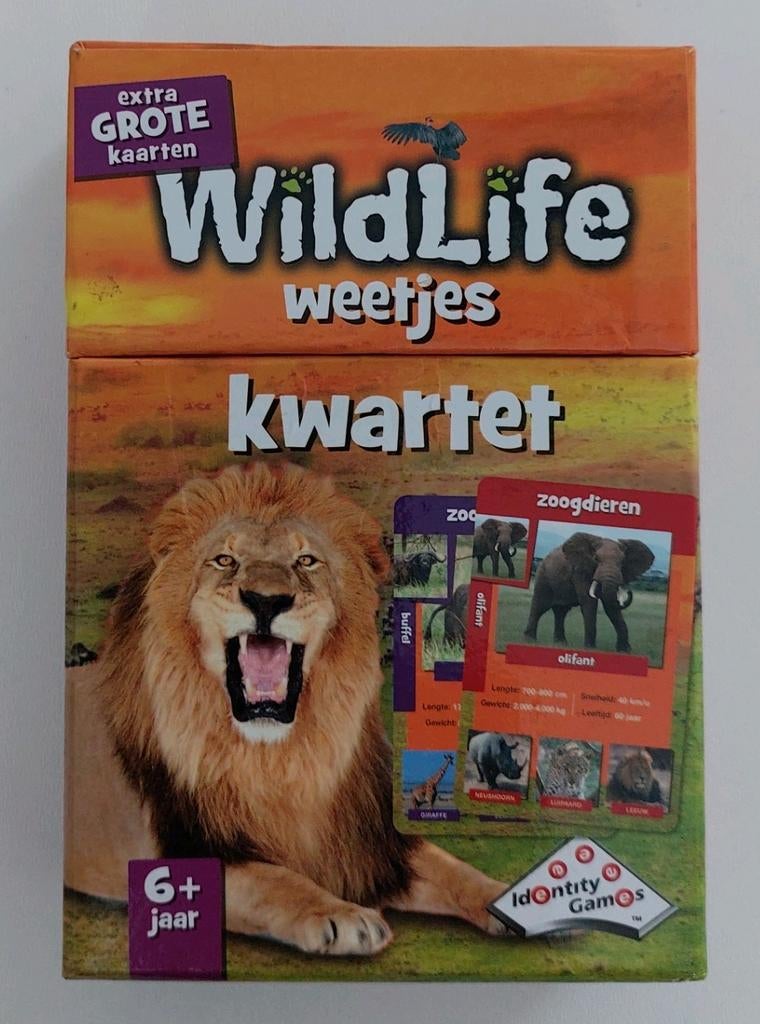 GEZELSCHAPSSPEL KWARTET WILDLIFE, Enlèvement ou Envoi