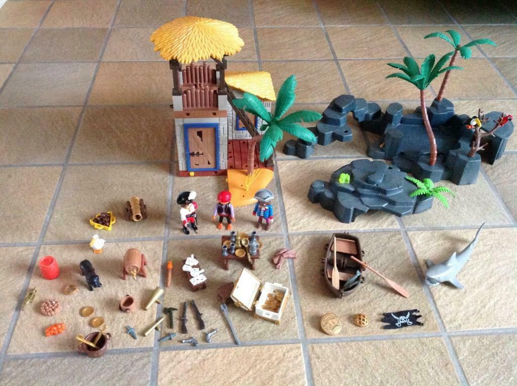 Playmobil ref. 3938 Repaire des pirates, Enlèvement ou Envoi, Utilisé, Playmobil en vrac