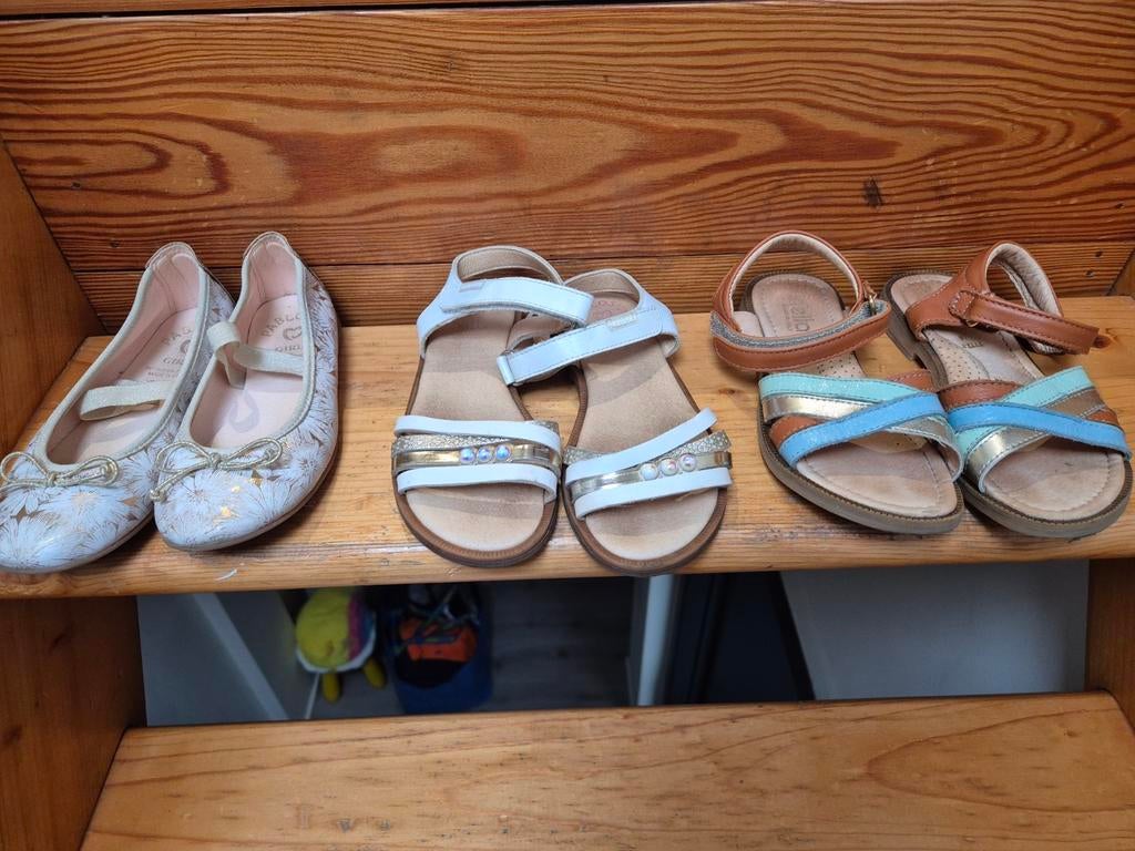 3 paar zomerschoenen -31- meisjes Lunella & Pablosky, Enlèvement, Fille, Chaussures