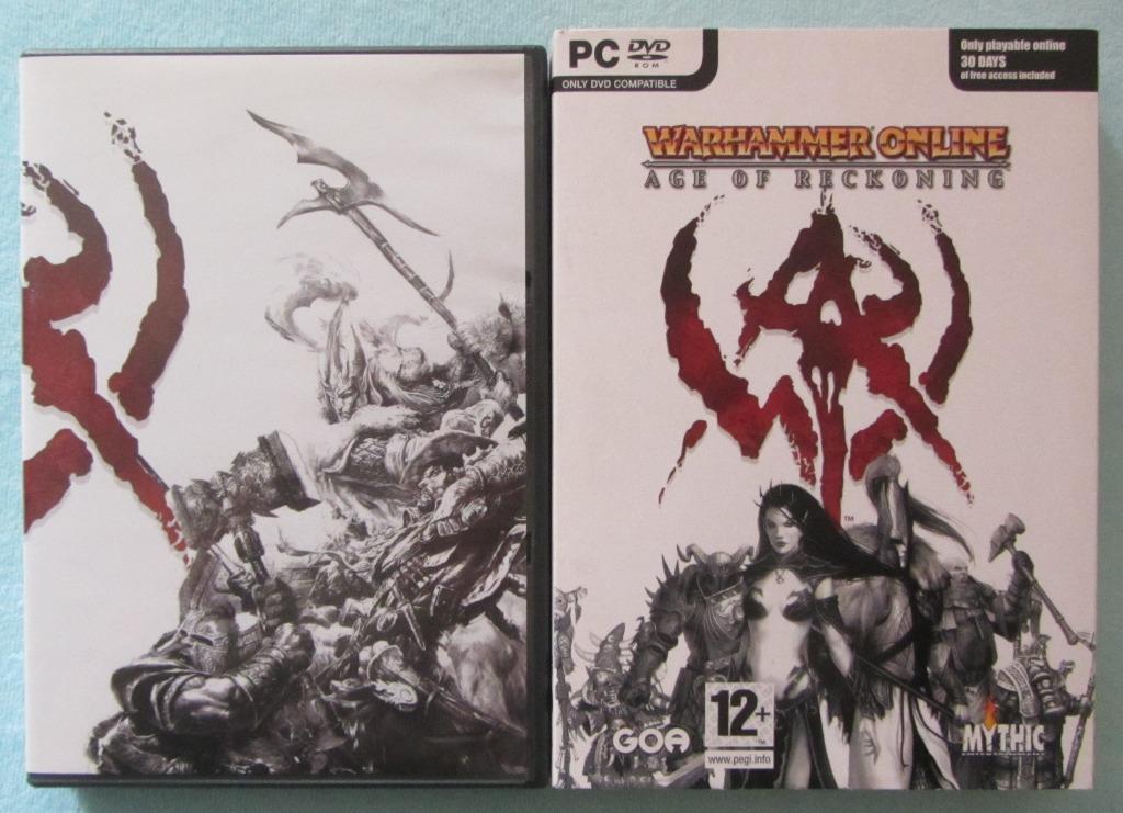 PC DVD-Warhammer online - Age of reckoning - Verzamelobject, Games en Spelcomputers, Avontuur en Actie, Online, Ophalen of Verzenden