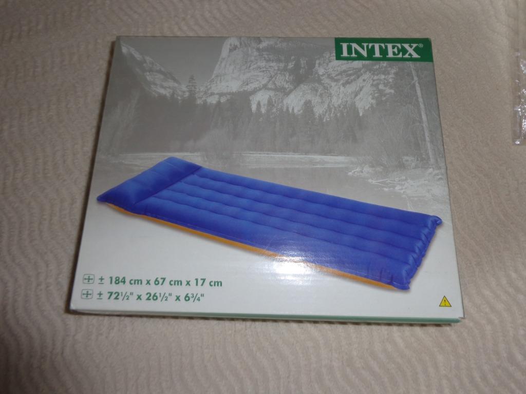 Luchtbed INTEX 1 persoon, Ophalen of Verzenden, Zo goed als nieuw, 1-persoons