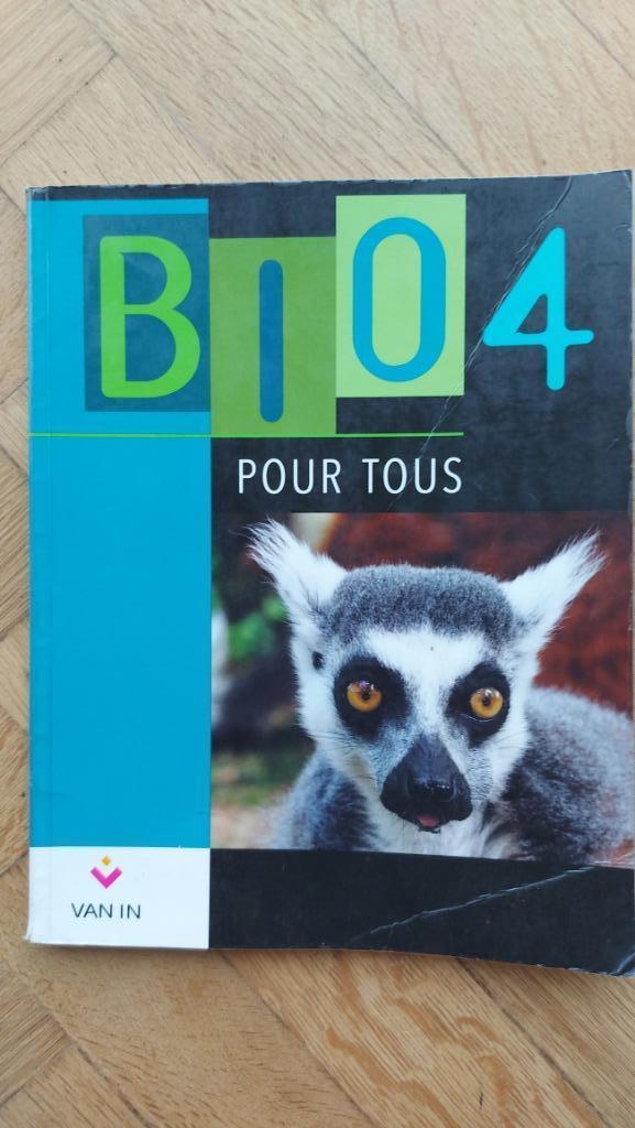 Bio 4, Enlèvement ou Envoi, Biologie, Comme neuf, Van In