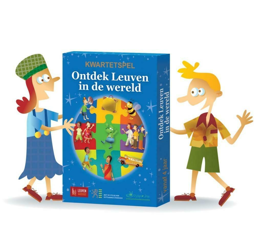 Kwartetspel “Leuven in de wereld”, Ophalen of Verzenden, Nieuw