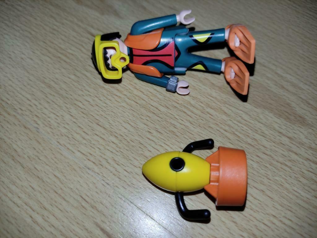 Playmobil Plongeur avec propulseur, Enlèvement ou Envoi, Comme neuf