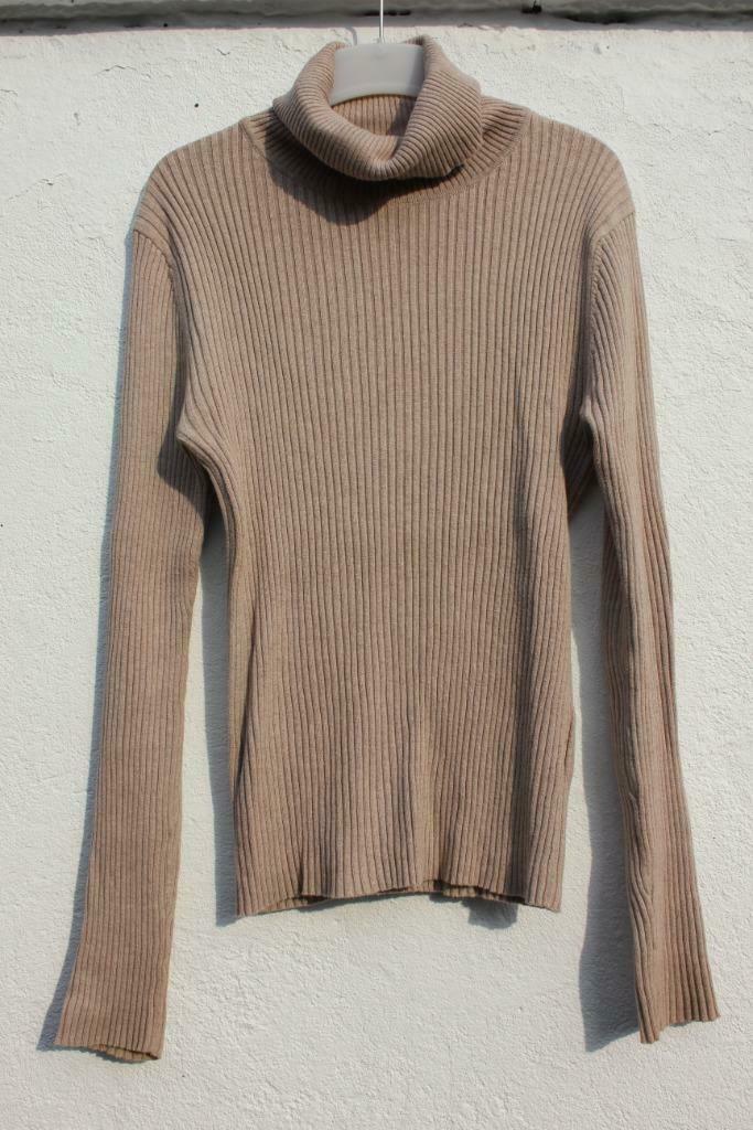 Pull col roulé beige (L), C&A, Enlèvement ou Envoi, Porté, Beige