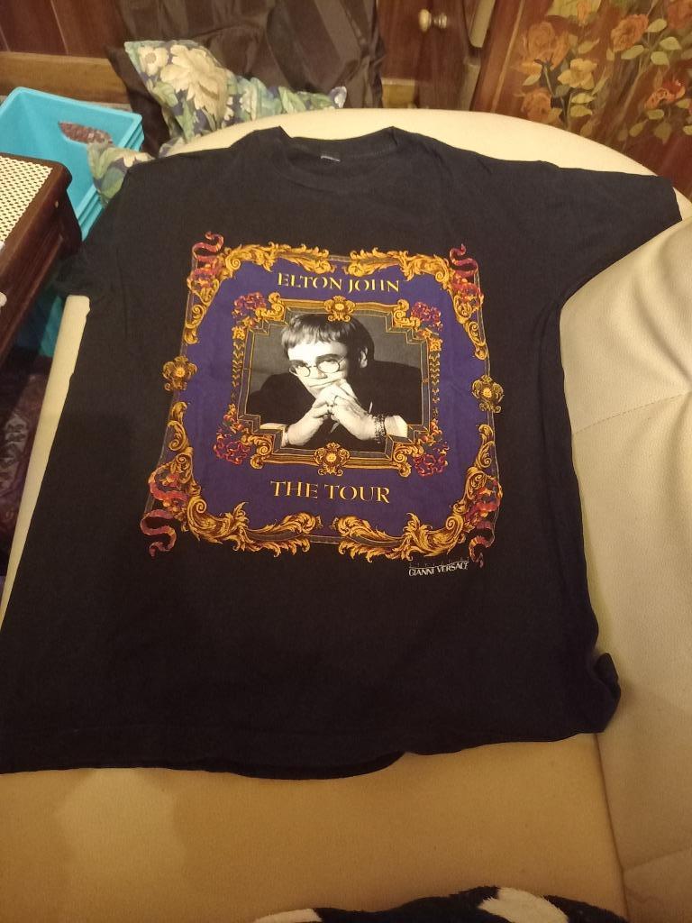 T-Shirt van Elton John, Ophalen of Verzenden, Zo goed als nieuw, Shirt, Versace