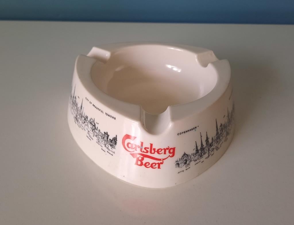 Cendrier à bière Carlsberg, Collections, Enlèvement ou Envoi, Utilisé