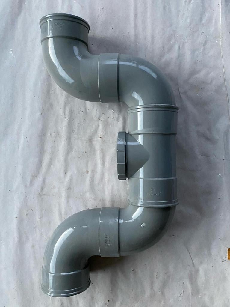 Sifon D160 Dyka PVC type V SN4, Ophalen of Verzenden, Nieuw, PVC