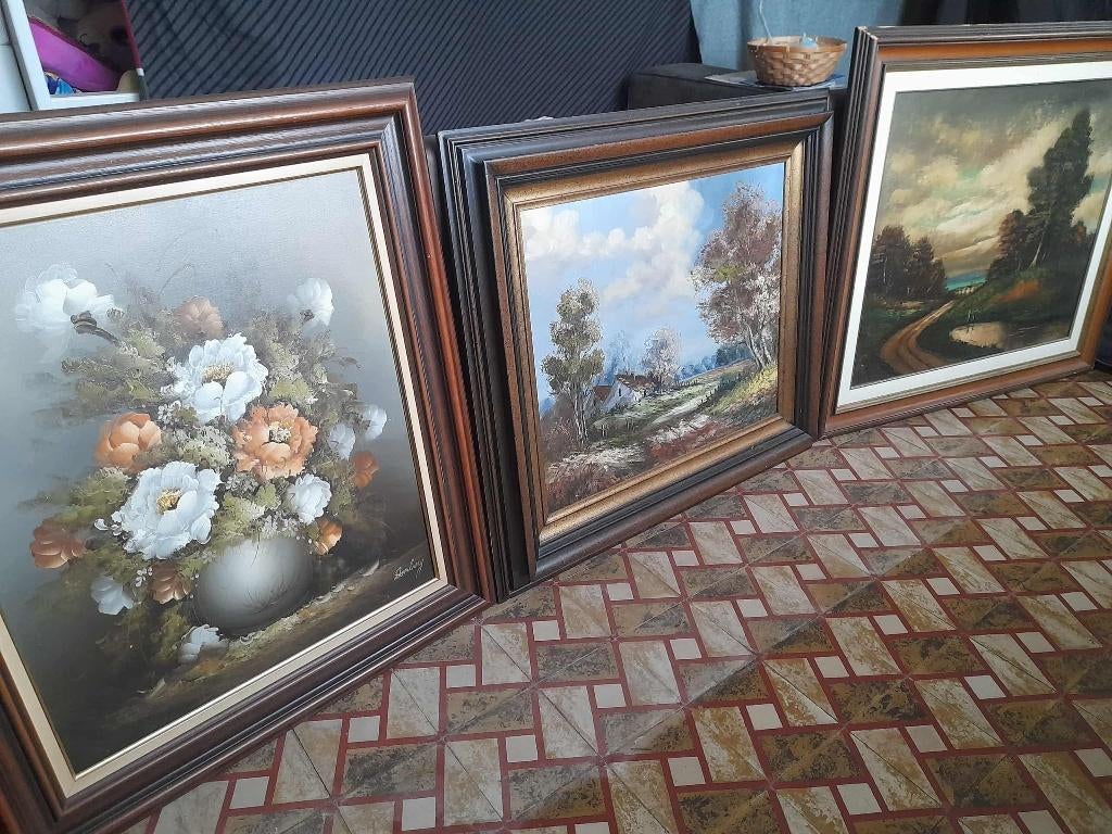 schilderijen ... brocant ..., Antiek en Kunst, Ophalen