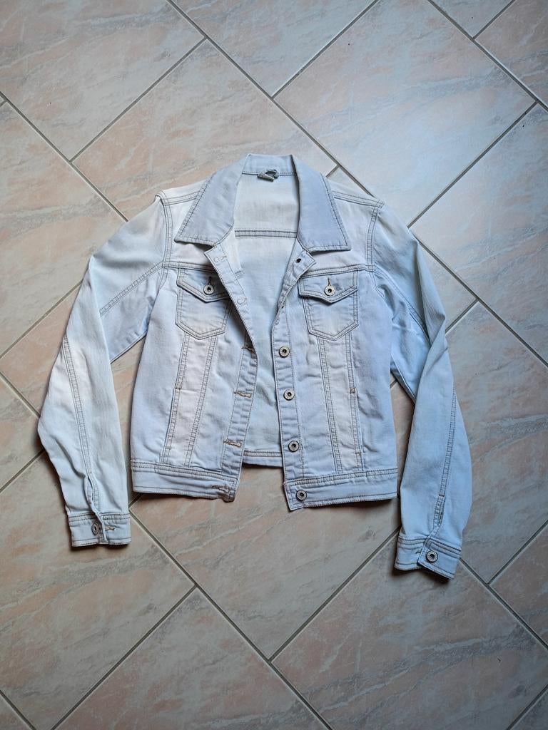 Veste en jean, Enlèvement ou Envoi, Sans marque, Taille 36 (S), Comme neuf