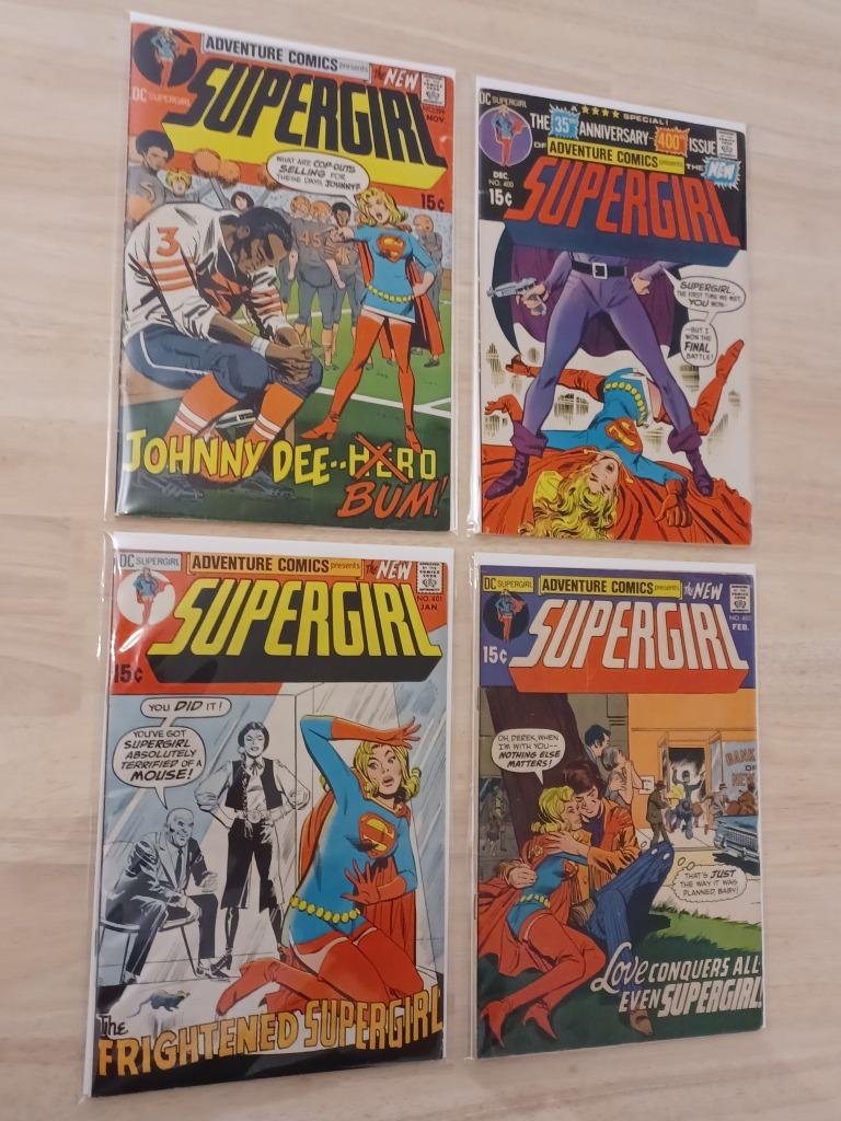 Supergirl 1968 - 1971 (4 comics), Enlèvement ou Envoi, DC comics, Utilisé, Plusieurs comics
