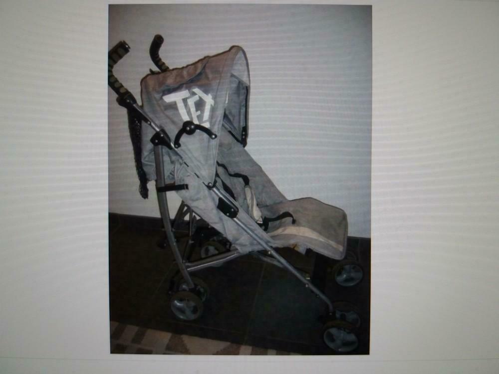grijze vierwielerbuggy, Kinderen en Baby's, Ophalen, Zo goed als nieuw