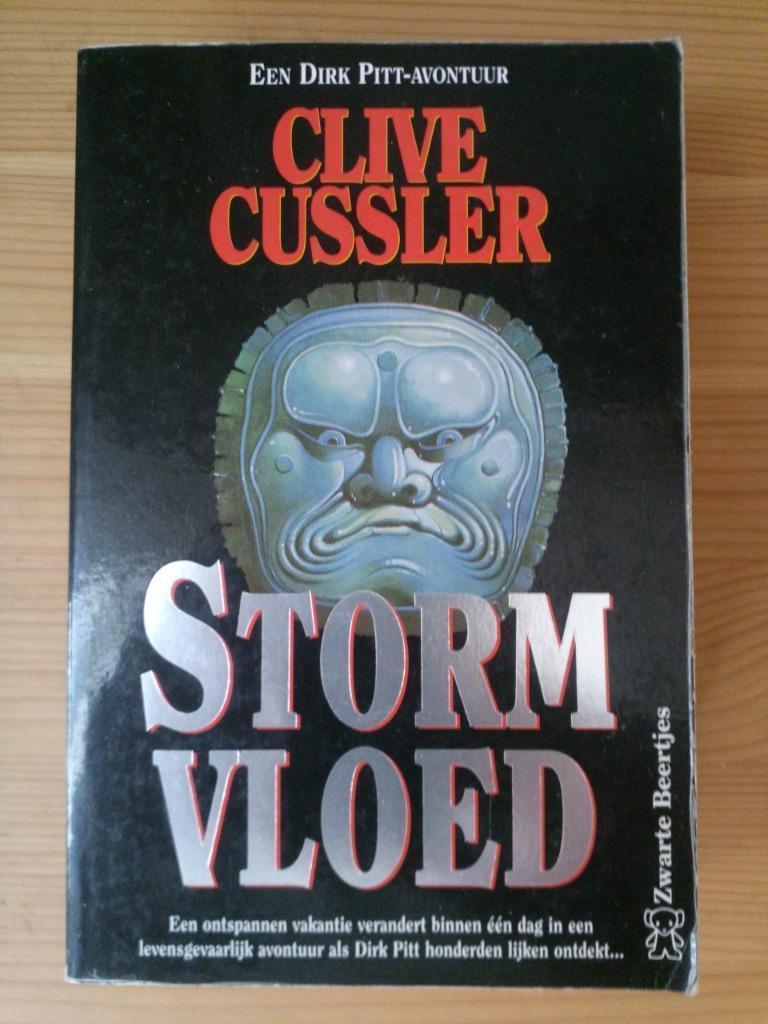 Clive Cussler - Stormvloed (L'aventure de Dirk Pitt), Enlèvement ou Envoi, Utilisé, Amérique, Clive Cussler