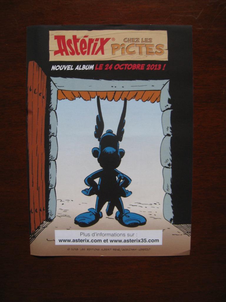 asterix uderzo flyer-strips, Uderzo, Eén stripboek, Nieuw, Ophalen of Verzenden