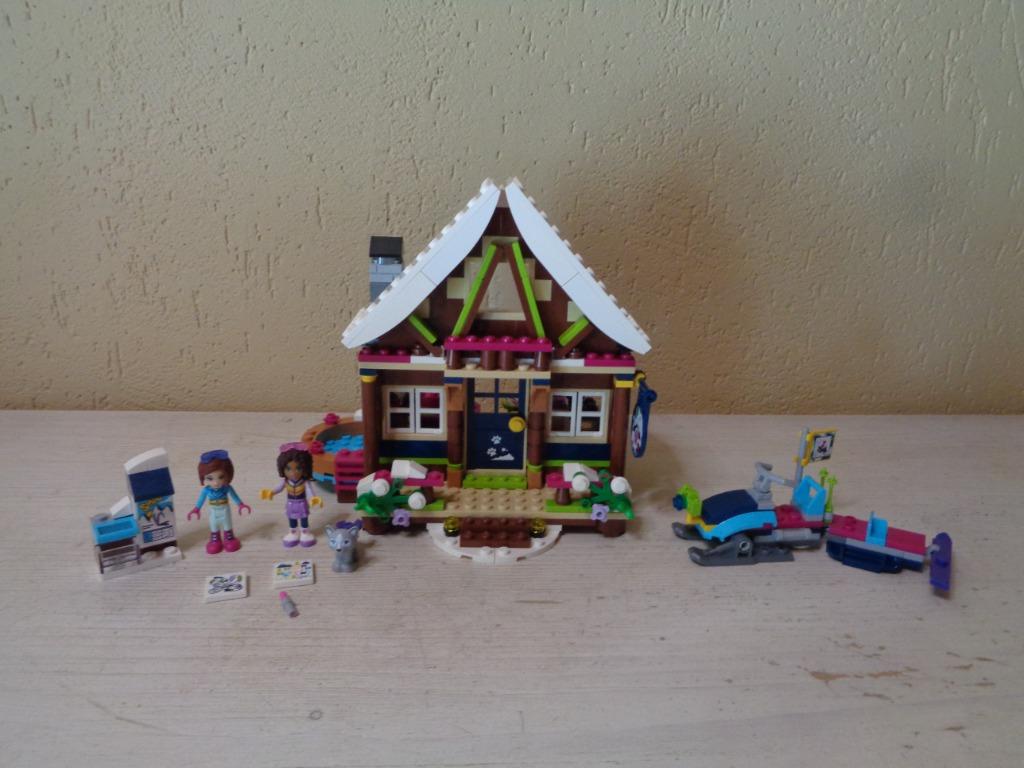 LEGO Friends Wintersport Chalet - 41323, Enlèvement ou Envoi, Utilisé, Ensemble complet, Lego
