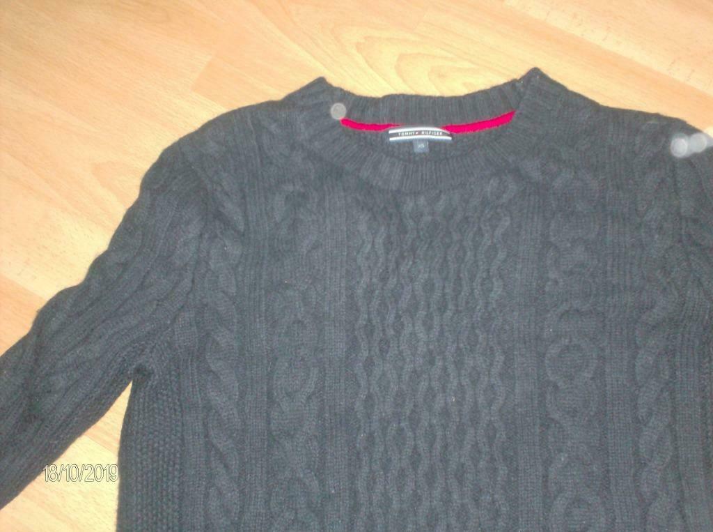 TRUI BLAUW MERK TOMMY HILFIGER – MAAT XS, Kleding | Dames, Ophalen of Verzenden, Gedragen, Maat 34 (XS) of kleiner, Blauw