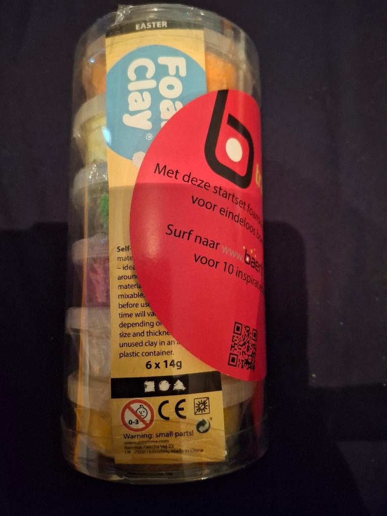 Baert startset Foamklei Foam Clay (6x 14gr), Hobby en Vrije tijd, Ophalen of Verzenden, Nieuw