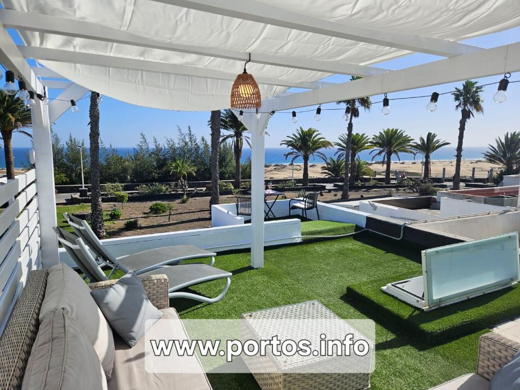 Gran Canaria, Maspalomas (4 p.) 2 slpk. - zeezicht - zwembad, 2 slaapkamers, Overige, Aan zee, Landhuis of Villa