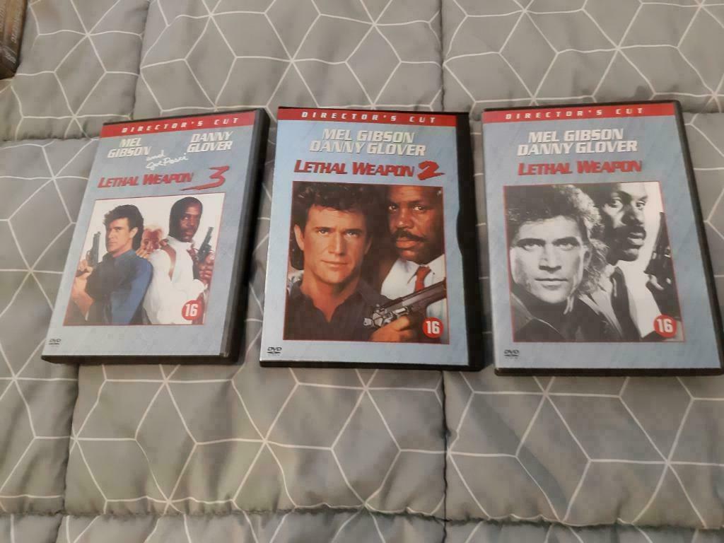 Dvd s Lethal weapon 1  2  3, Ophalen