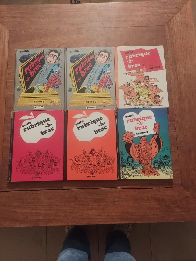 BD Rubrique-à-brac Gotlib, Plusieurs BD, Enlèvement ou Envoi, Utilisé, Gotlib