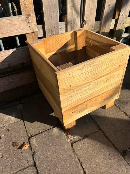 Plantenbakken geimpregneerd hout, Tuin en Terras, Ophalen, Rijkevorsel, Balkon, Hout