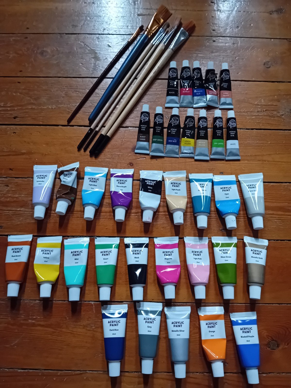 grote penselen en verfjes, Hobby en Vrije tijd, Ophalen
