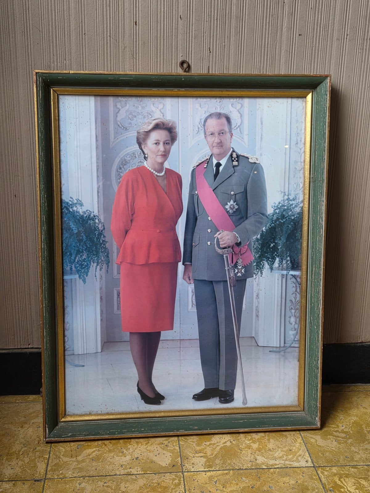 Koning Albert II en Koningin Paola, Ophalen, Gebruikt, Kaart, Foto of Prent