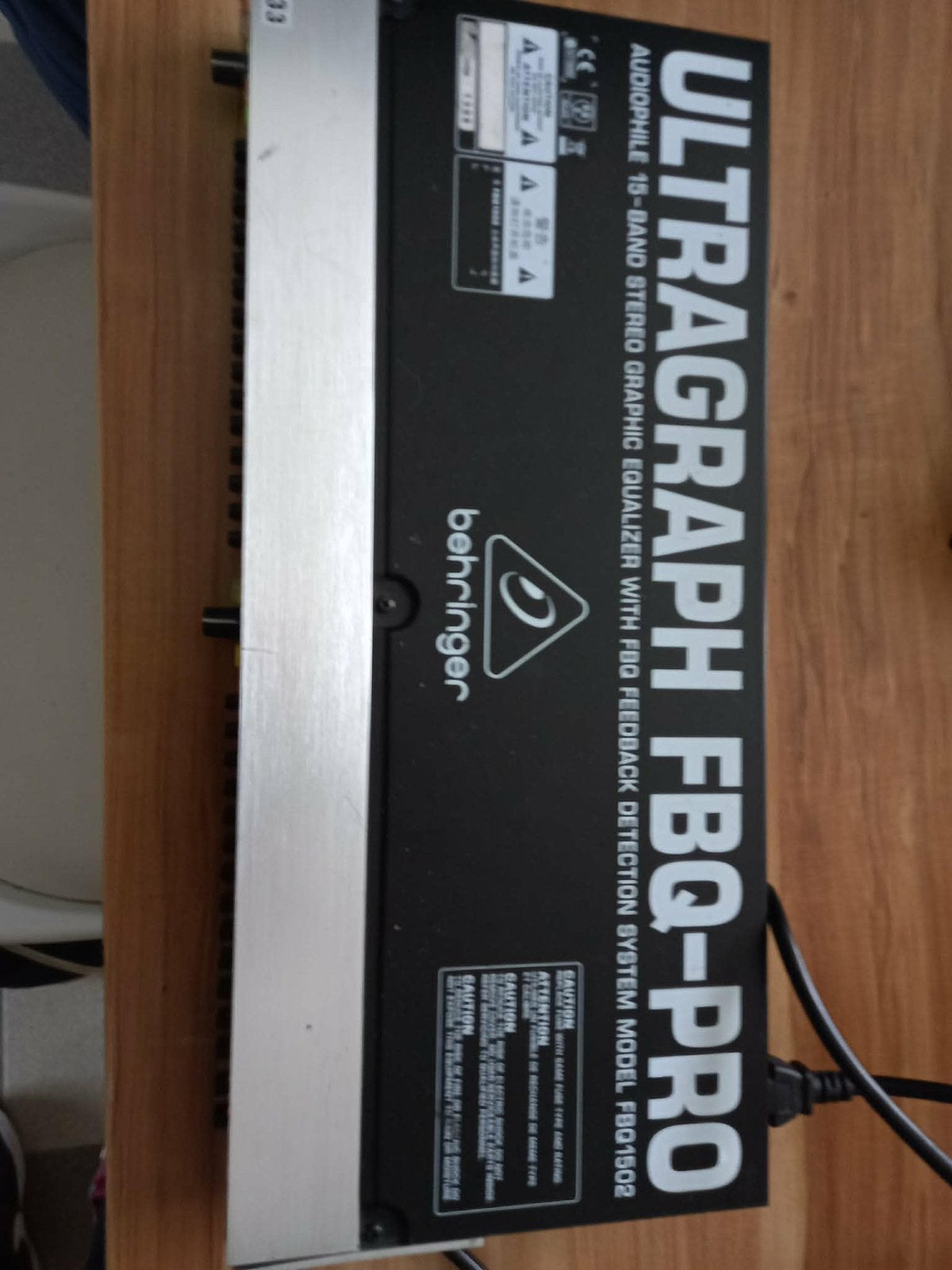 Te Koop: Equalizer Versterker, Muziek en Instrumenten, Effecten, Ophalen, Zo goed als nieuw, Equalizer