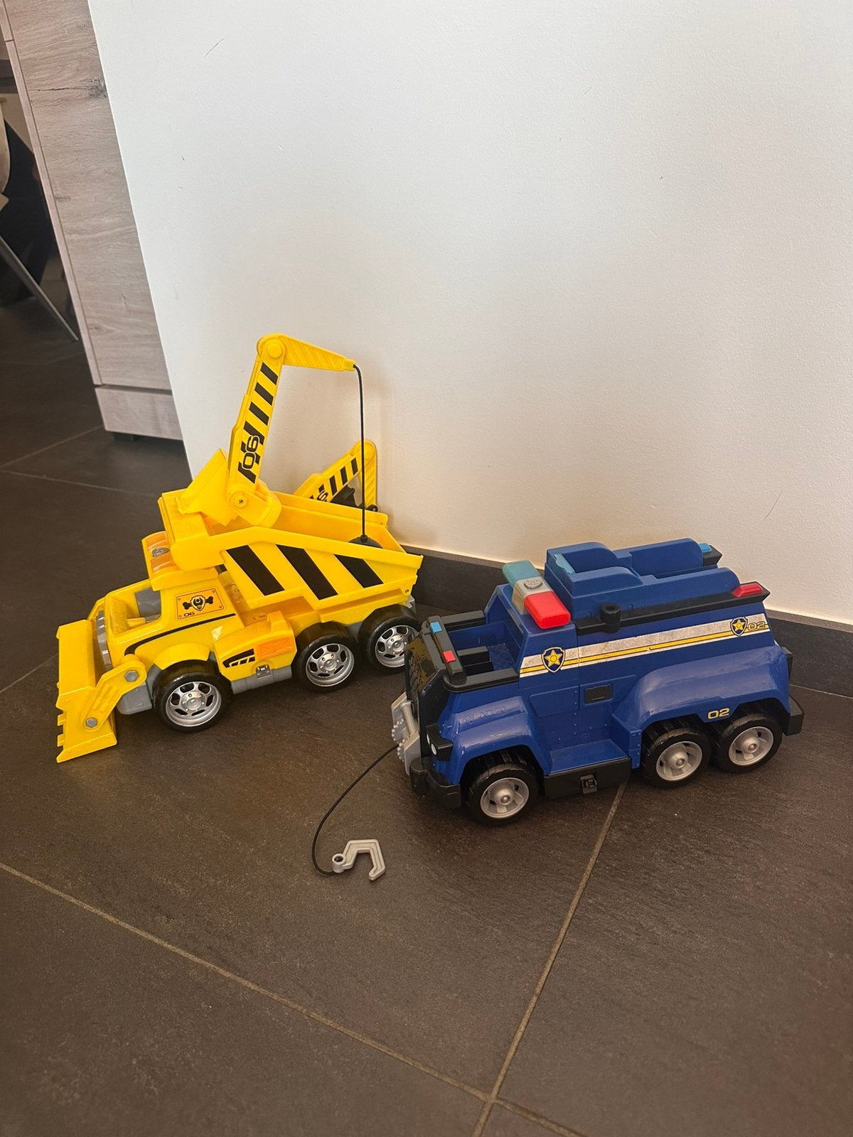 Paw Patrol grote voertuigen, Enlèvement, Utilisé
