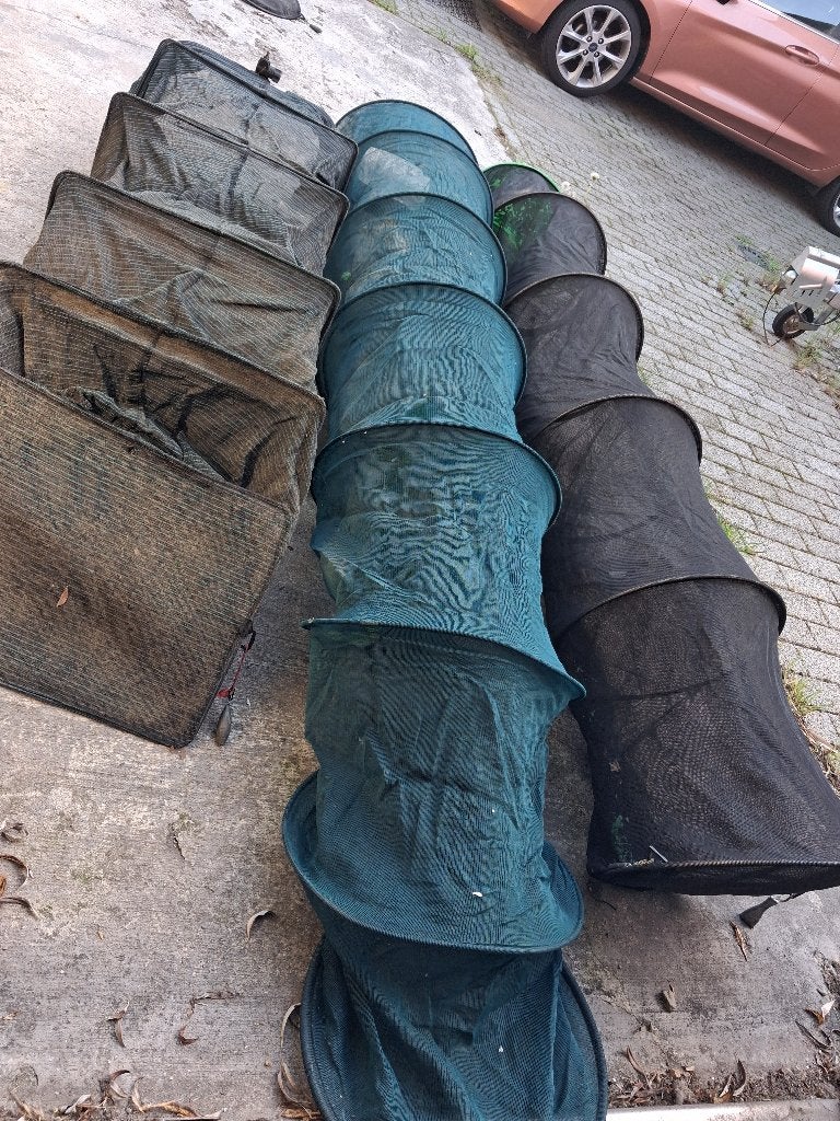 Verschillende leefnetten, Enlèvement, Utilisé, Filet ou Nasse