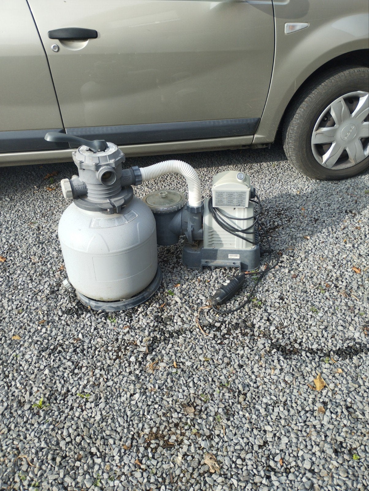 zandfilter+pomp voor zwembaden, Tuin en Terras, Ophalen, Gebruikt, Filter