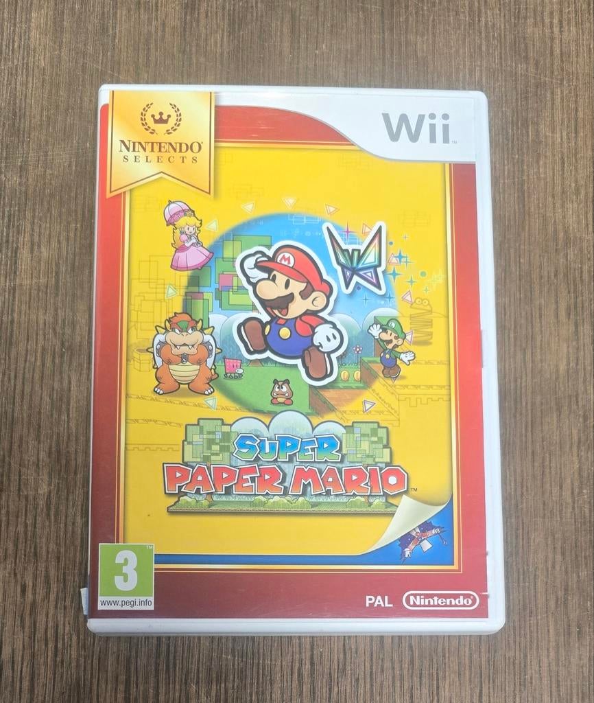 Super Paper Mario, Wii (red), Ophalen of Verzenden, Overige genres, Vanaf 3 jaar