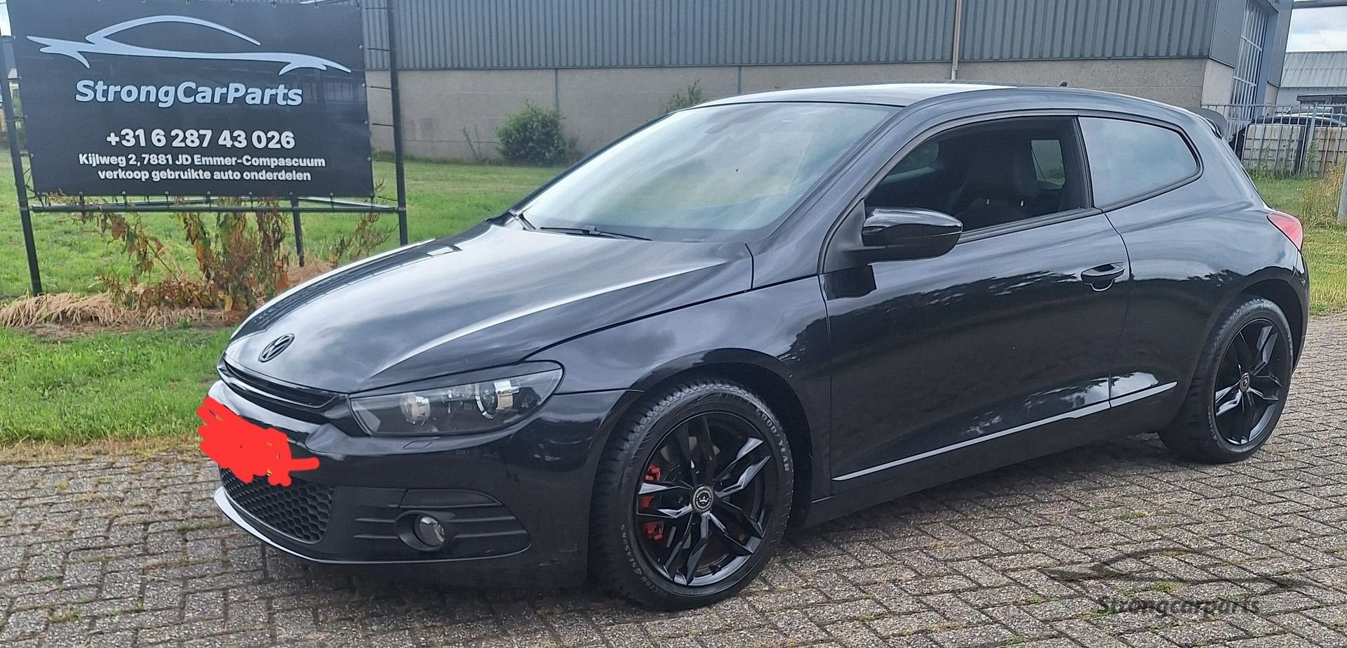 Deur Portier VW Scirocco links kleurcode LC9X 2008 tot 2017, Auto-onderdelen, Gebruikt, -, -, Ophalen of Verzenden