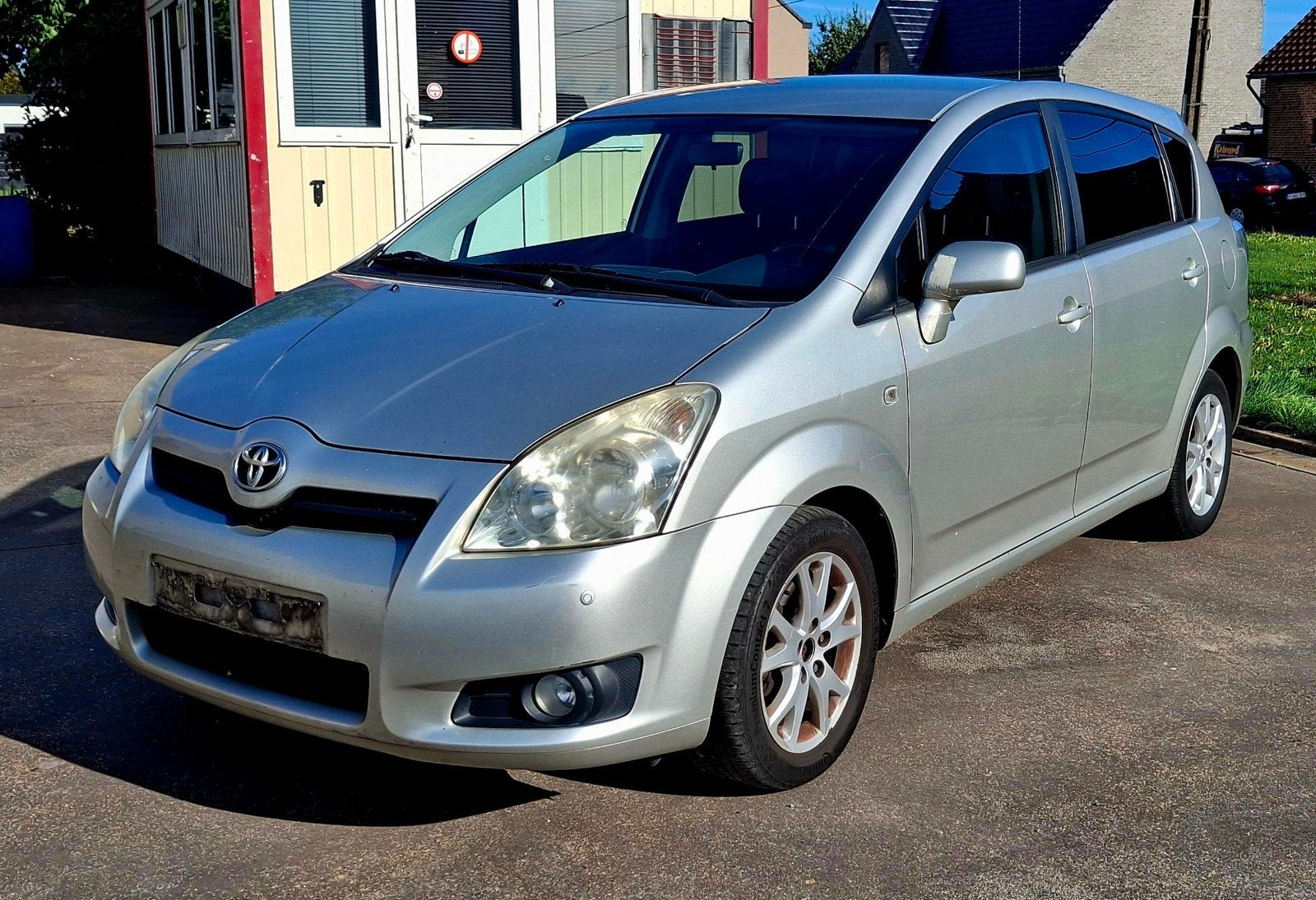 Toyota Corolla Verso 1.8 benzine, Autos, Argent ou Gris, Achat, Entreprise, Boîte manuelle