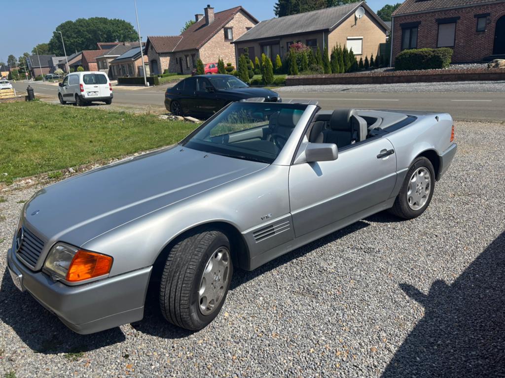 Te koop Mercedes sl 600 van 1993 gekeurd nog, Automaat, Cabriolet, Overige kleuren, Particulier