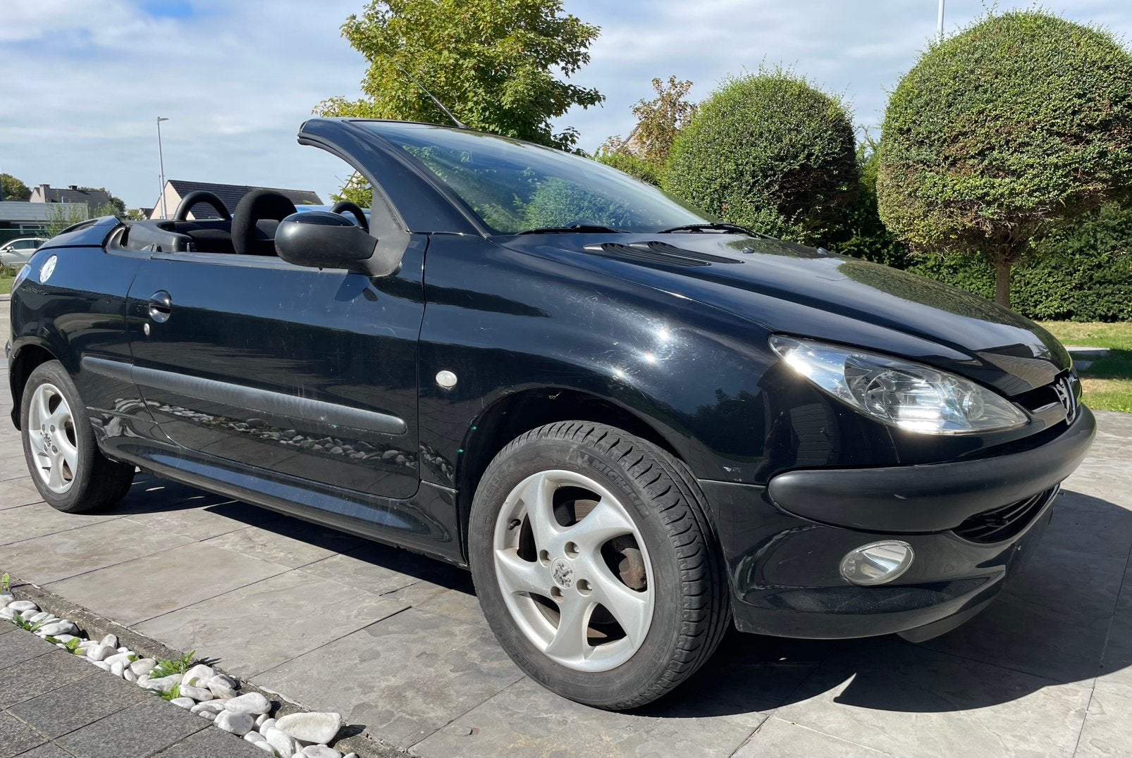 Peugeot 206cc 1,6 benzine, Autos, Achat, Cabriolet, Boîte manuelle, Particulier