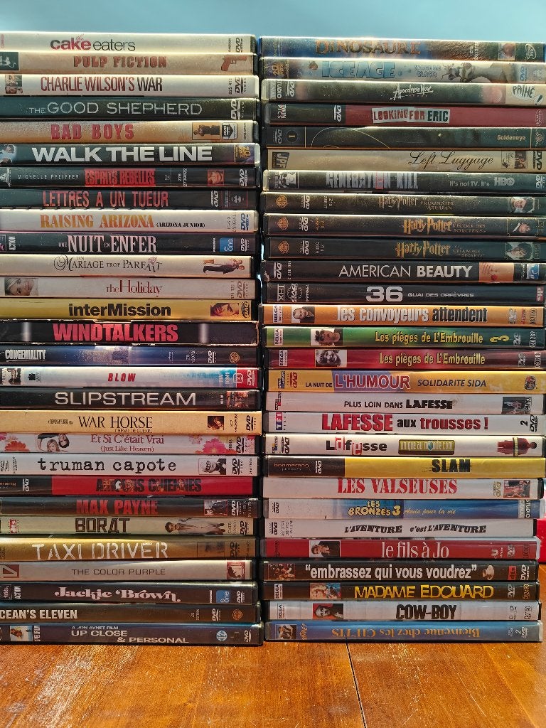 Lot de plus de 50 DVD'S, Ophalen, Gebruikt