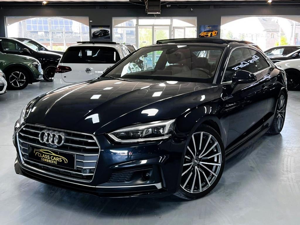 AUDI A5 Coupé 2.0 TFSI S-LINE AUTO TOIT OUVR DYNAMIC CARNET, Auto's, 4 zetels, Euro 6, 4 cilinders, 1984 cc