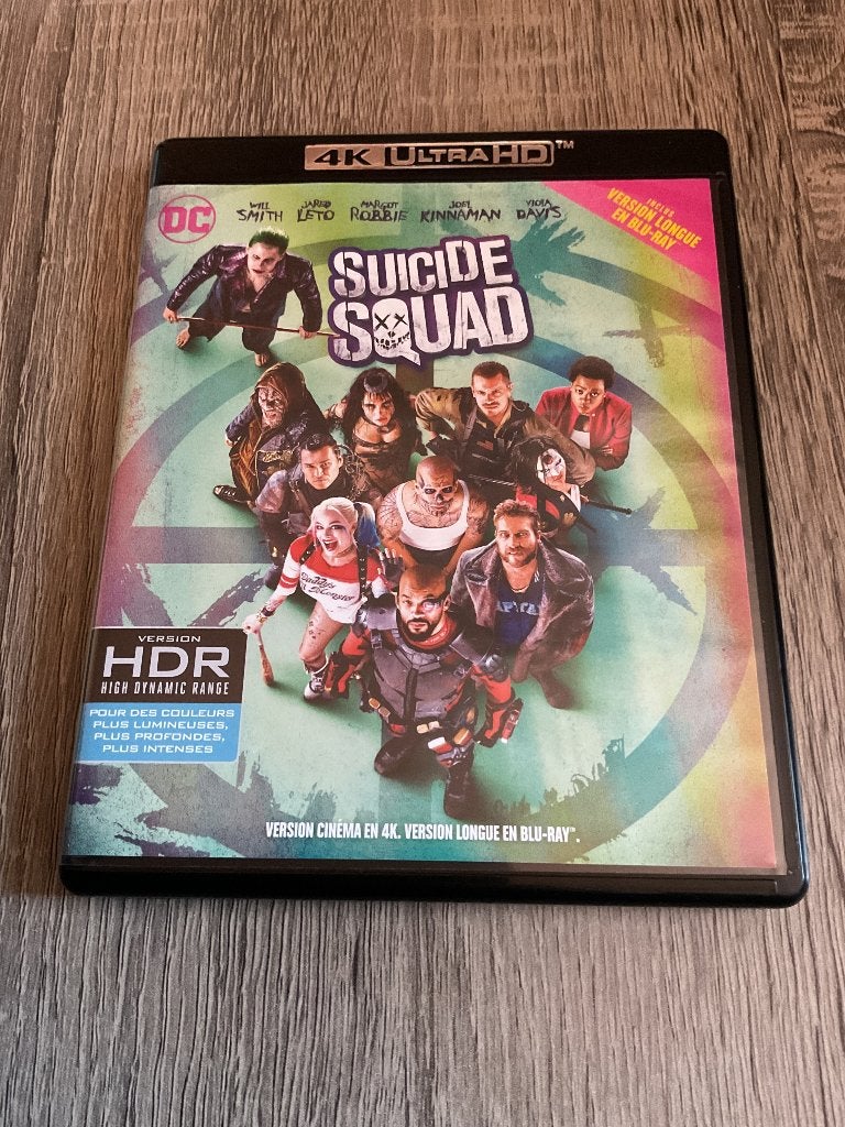 Suicide Squad 4K en Blu ray, CD & DVD, Blu-ray, Néerlandais, Action, Enlèvement ou Envoi, Tous les âges
