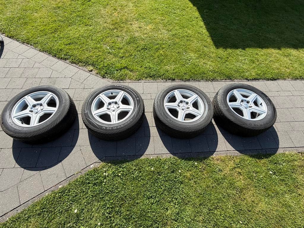 Orgineel AMG Mercedes velgen, Ophalen, Gebruikt, 16 inch, Banden en Velgen