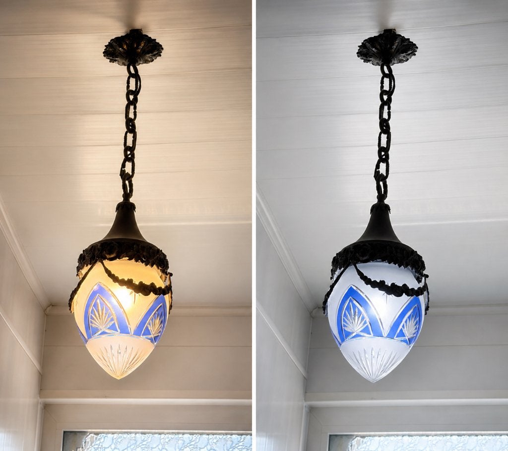 lampe de hall d'entrée, Enlèvement