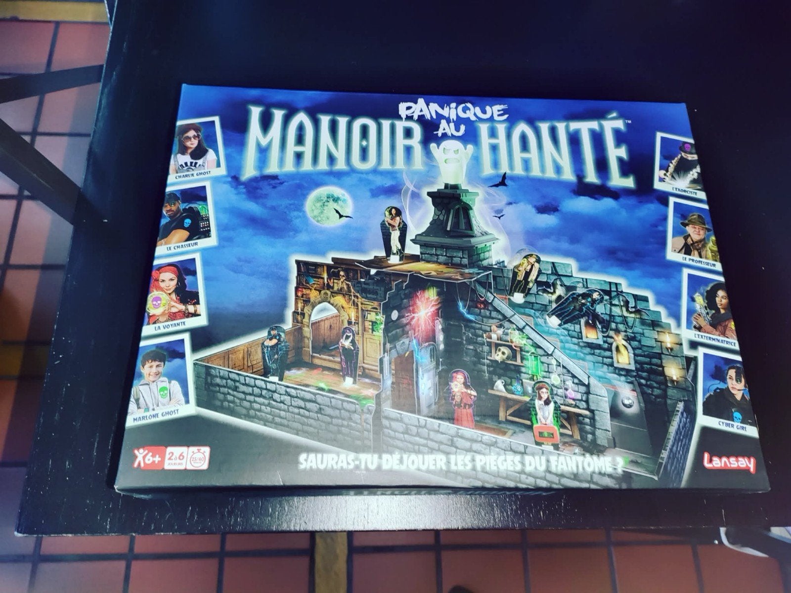 jeu de société manoir hanté, Enlèvement ou Envoi, Comme neuf