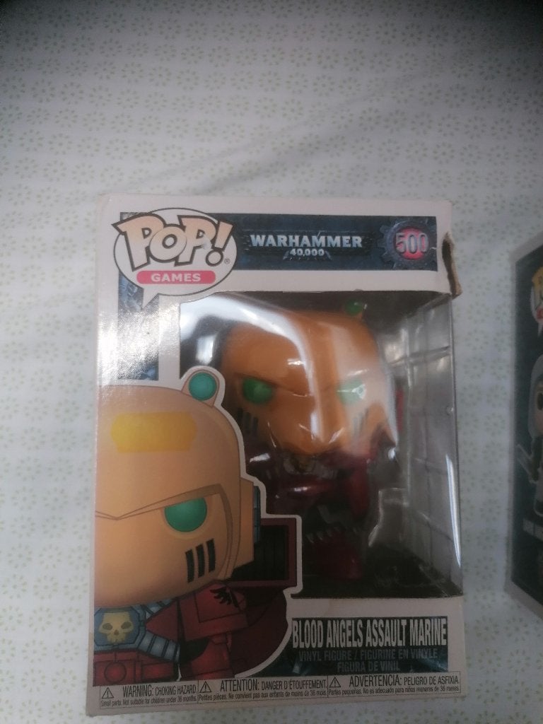 Lot 2 Figurines Funko Pop! Warhammer 40,000 (500 & 501), Enlèvement, Comme neuf, Autres types