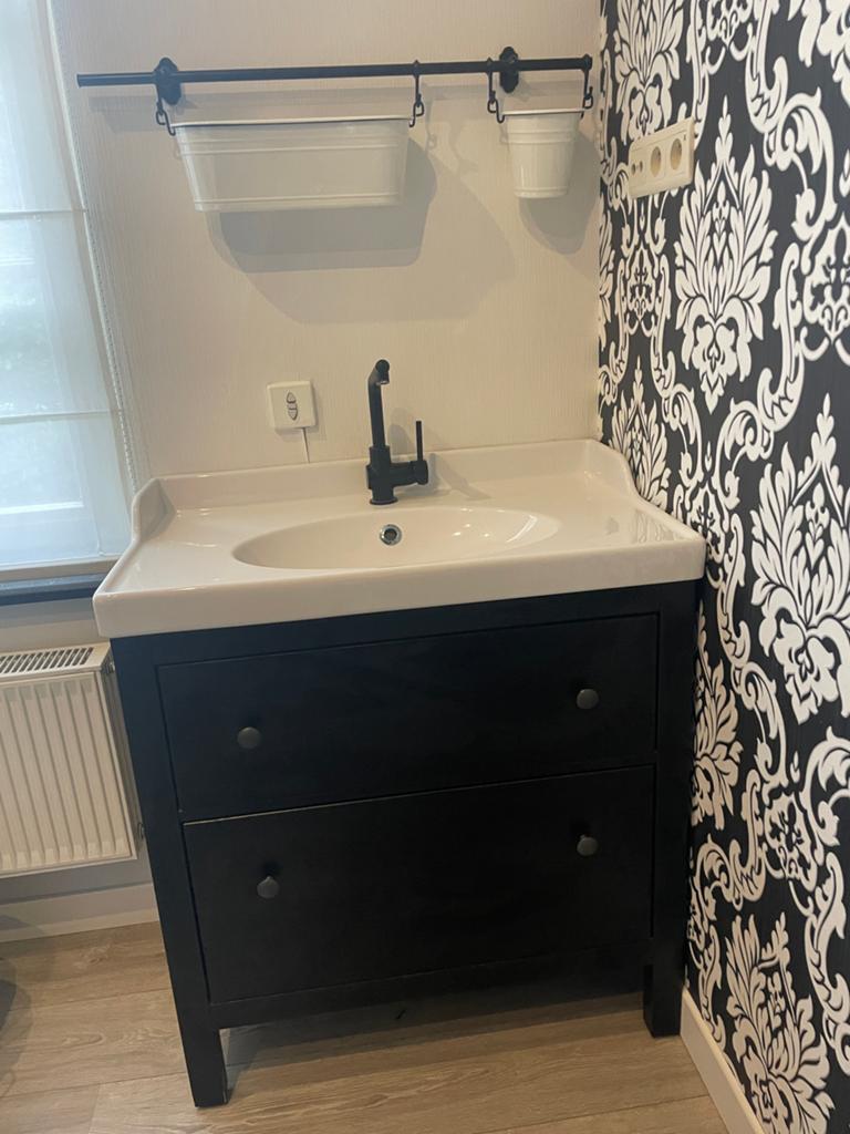 Mooi badkamermeubel 82 cm, Huis en Inrichting, Badkamer | Badkamermeubels, Ophalen, Gebruikt, Wastafelkast