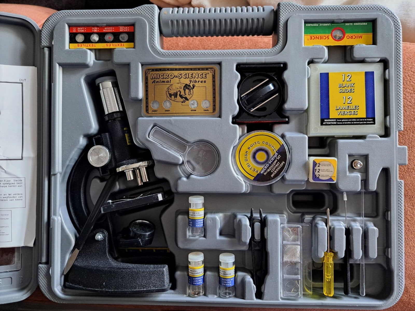 Micro-Science Deluxe Microscoop Set, TV, Hi-fi & Vidéo, Matériel d'optique | Microscopes, Enlèvement ou Envoi, Comme neuf