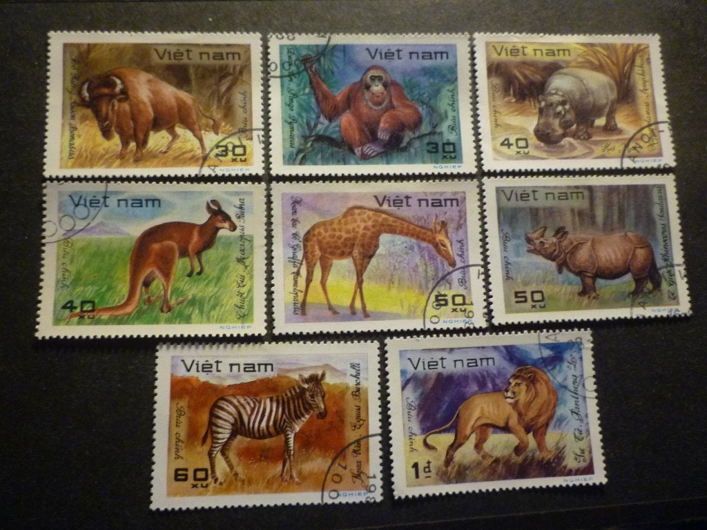 Vietnam 1981 Mi 1189/1196(o) Gestempeld/Oblitéré, Verzenden
