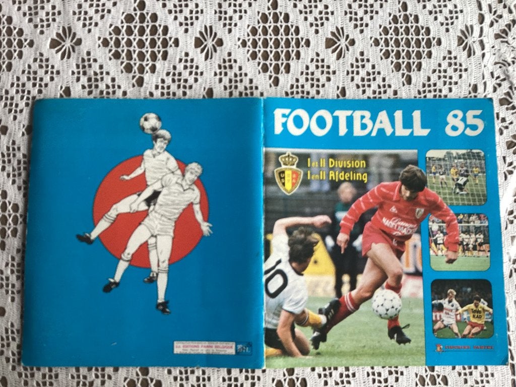 Panini Stickeralbum volledig FOOTBALL 85 + poster, Enlèvement ou Envoi, Utilisé