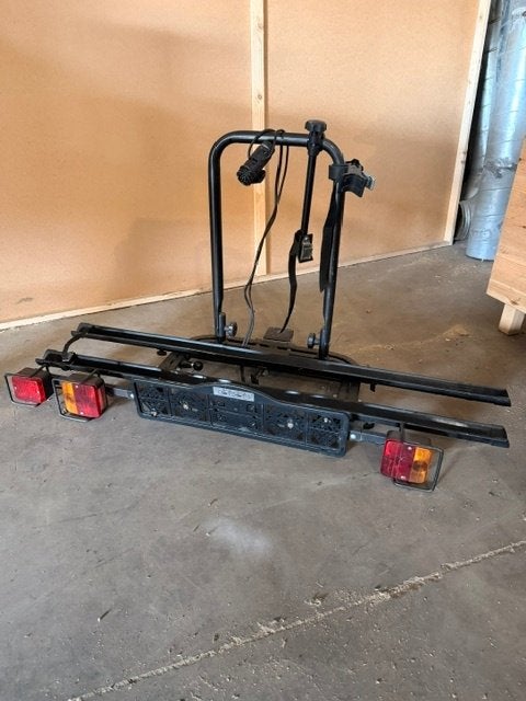 Porte-vélos, Enlèvement, 2 vélos, Utilisé, Support d'attelage